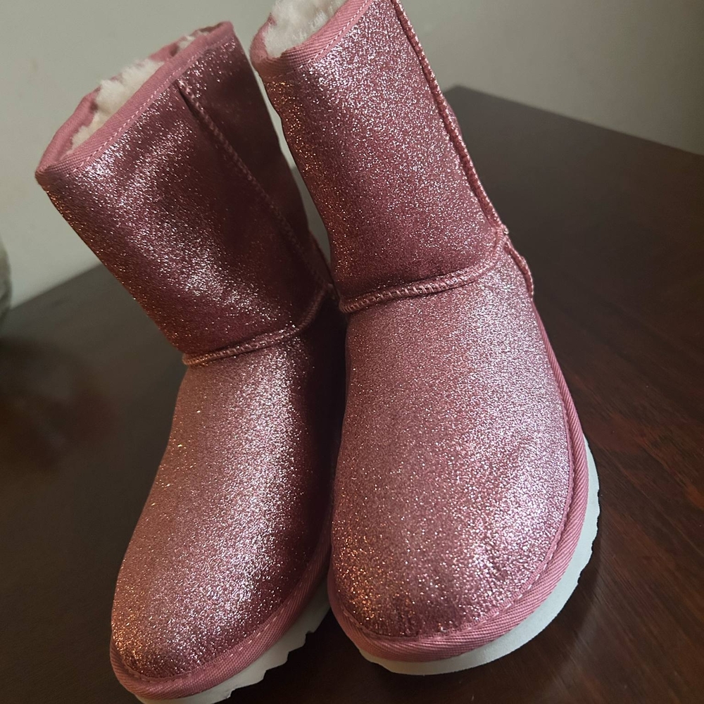 UGG Pink Cozy Boots